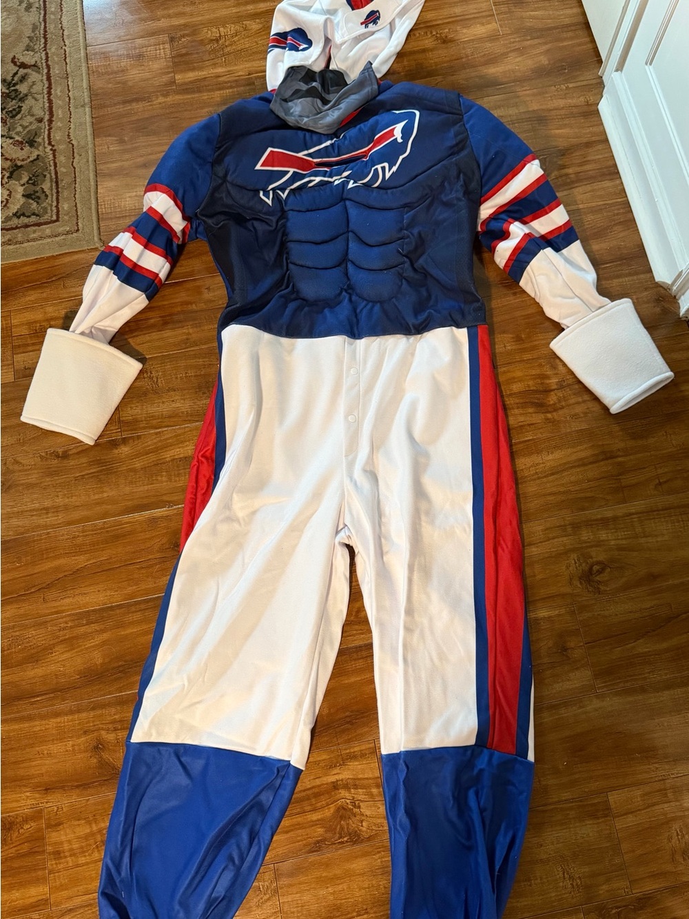 NFL Buffalo Bills Men's Muscle Costume - Blue/White/Red